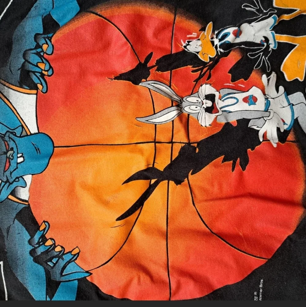 Vintage 1996 Space Jam T-shirt Double Sided